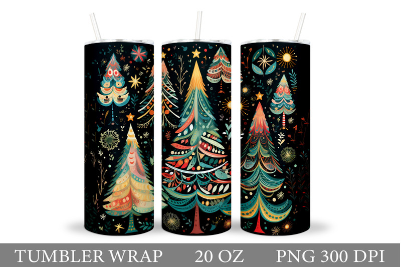 christmas-tree-tumbler-wrap-sublimation