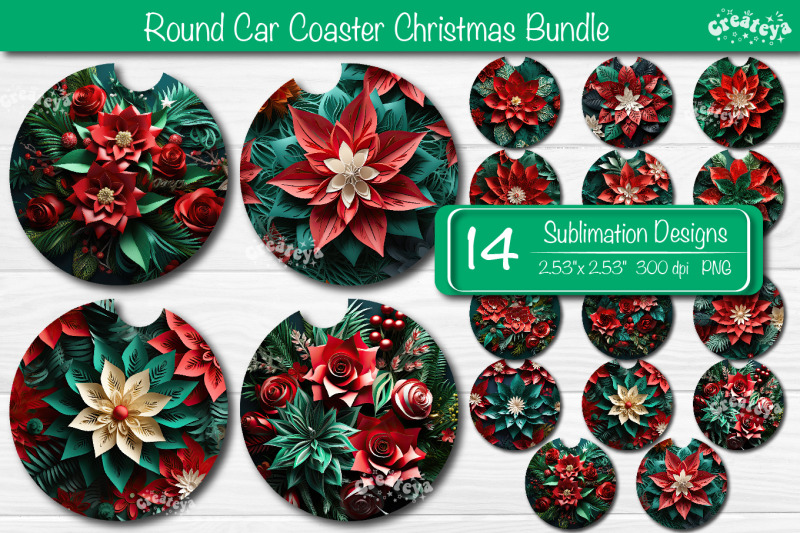 coaster-christmas-sublimation-bundle-round-coaster-sublimation-design