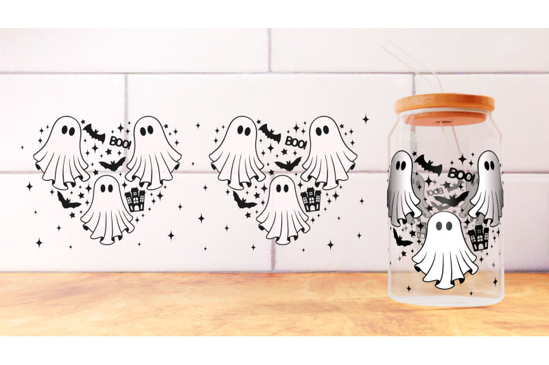 ghosts-in-heart-can-glass-16oz-wrap-svg-halloween-boo-creepy-ghost