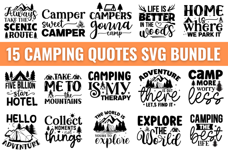 camping-svg-bundle