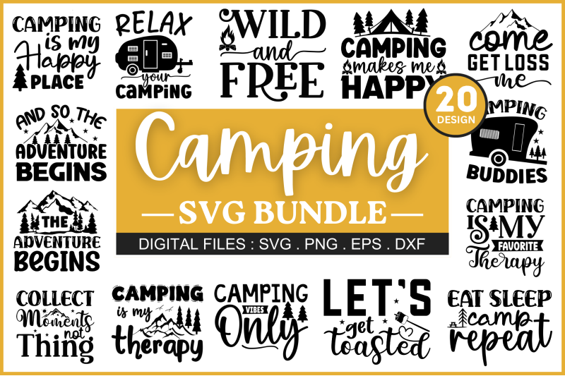 camping-svg-bundle