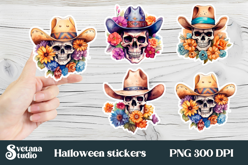 halloween-stickers-printable-skull-flower-stickers