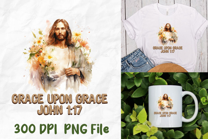 grace-upon-grace-jesus-retro-wild-flower