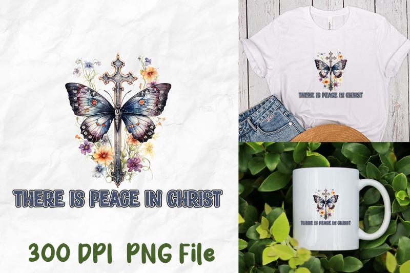 there-is-peace-in-christ-cross-butterfly