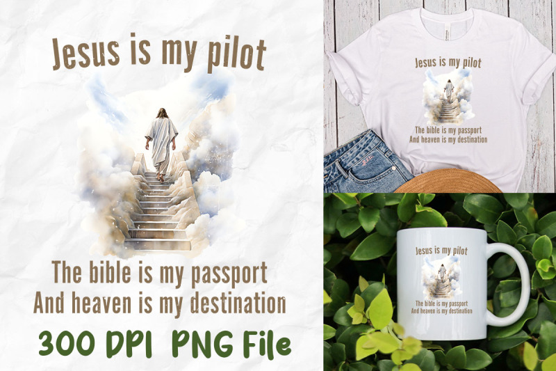 jesus-is-my-pilot-bible-heave-god