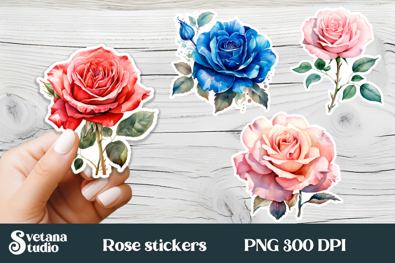 rose-flower-stickers-printable-flower-stickers