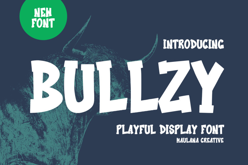 bullzy-playful-display-font