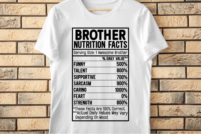 family-nutrition-facts-svg-bundle