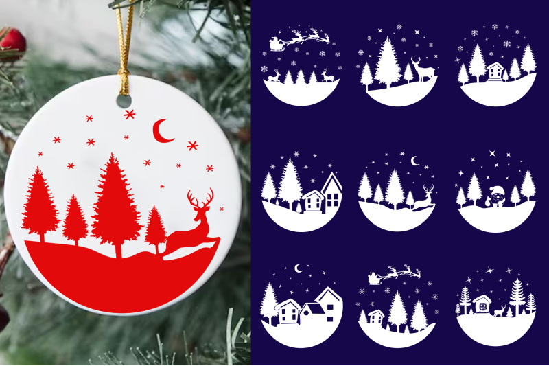 christmas-round-scene-ornament-svg-bundle