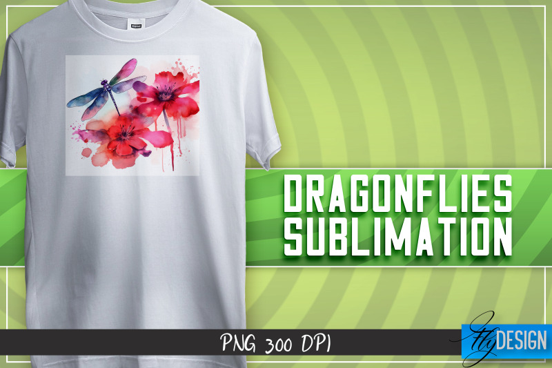 dragonflies-sublimation-t-shirt-design-happy-design