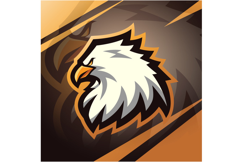 eagle-head-esport-mascot-logo-design