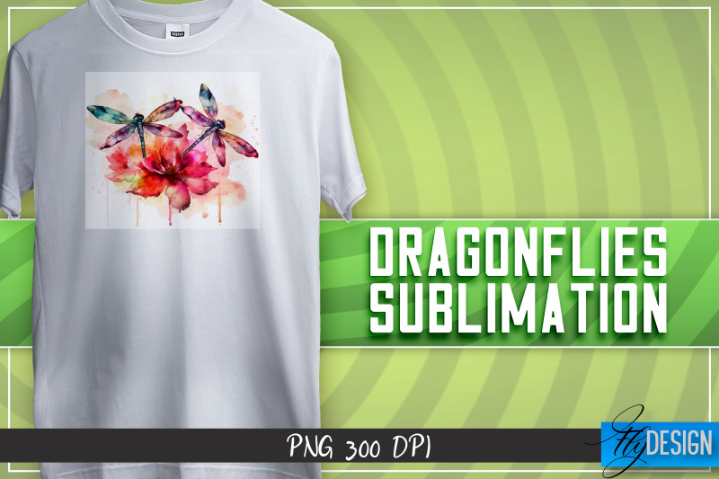 dragonflies-sublimation-t-shirt-design-happy-design