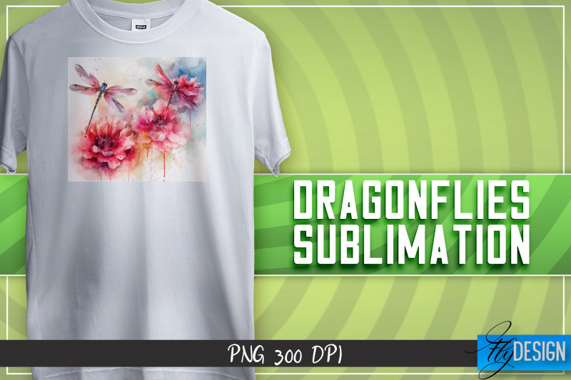 dragonflies-sublimation-t-shirt-design-happy-design