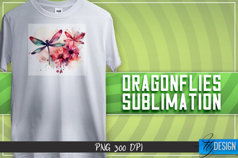 dragonflies-sublimation-t-shirt-design-happy-design