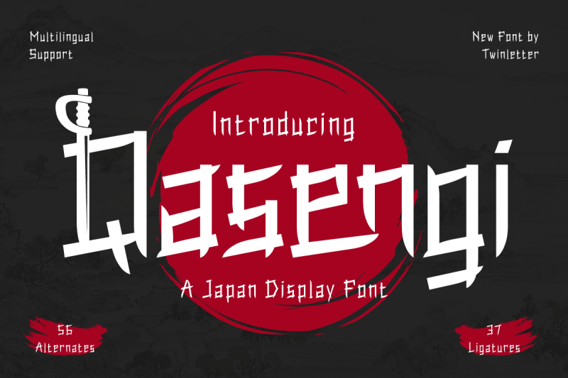 qasengi-japan-font