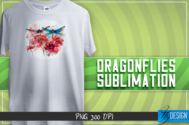 dragonflies-sublimation-t-shirt-design-happy-design