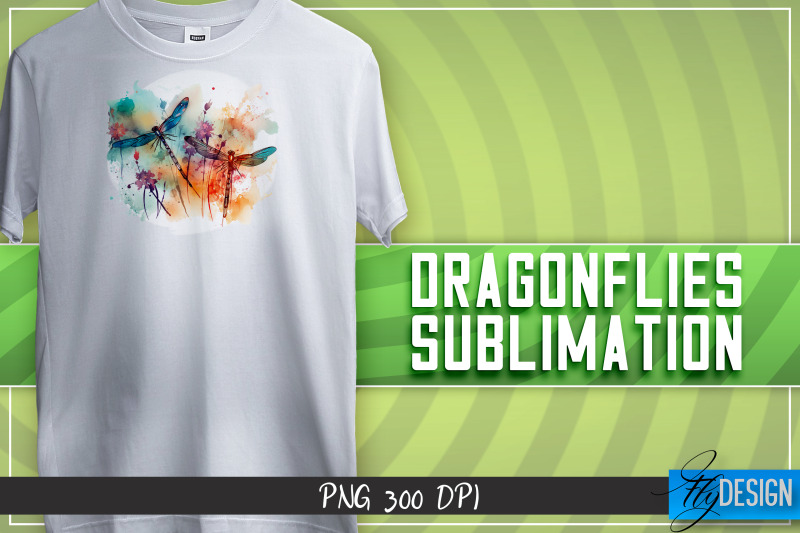 dragonflies-sublimation-t-shirt-design-happy-design