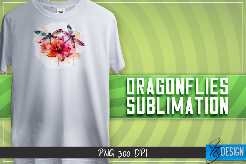 dragonflies-sublimation-t-shirt-design-happy-design