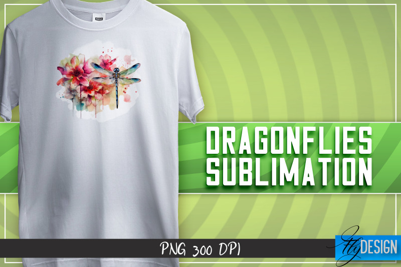 dragonflies-sublimation-t-shirt-design-happy-design