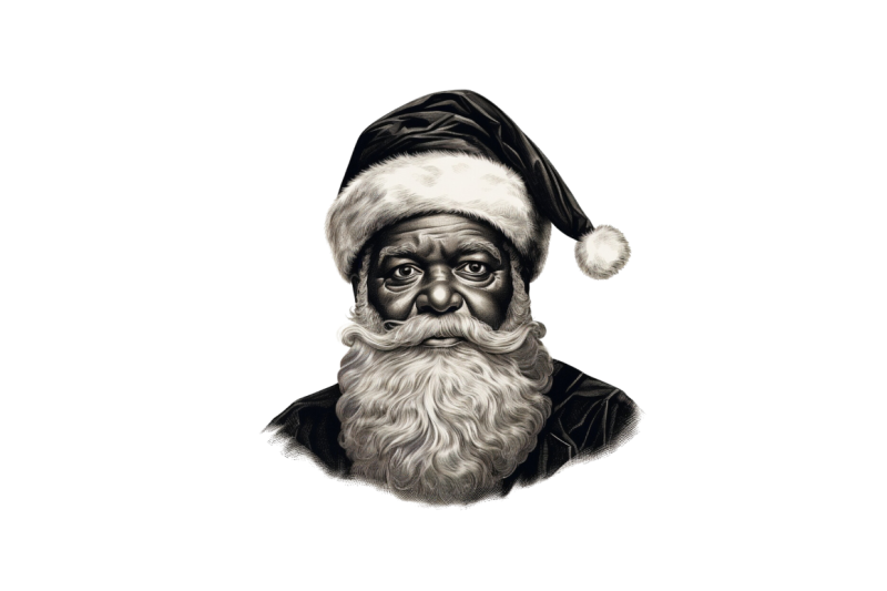 vintage-black-santa-claus-clipart-bundle