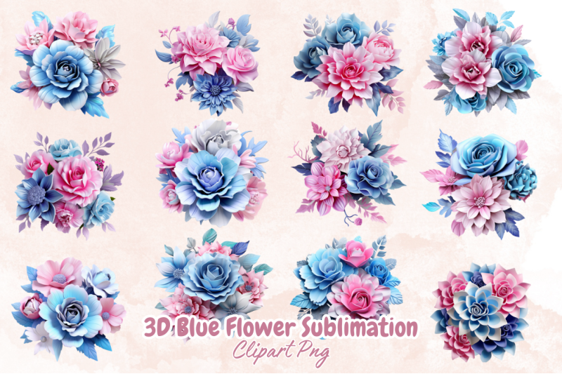 3d-blue-flower-sublimation-clipart