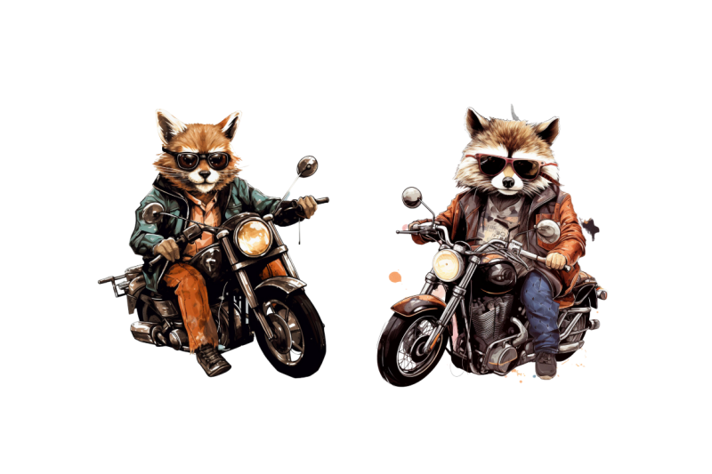 animals-bikers-sublimation-clipart