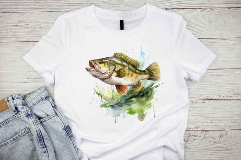 bass-fishing-watercolor-sublimation