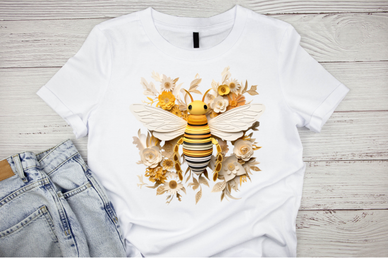 bee-layered-paper-art-sublimation-bundle