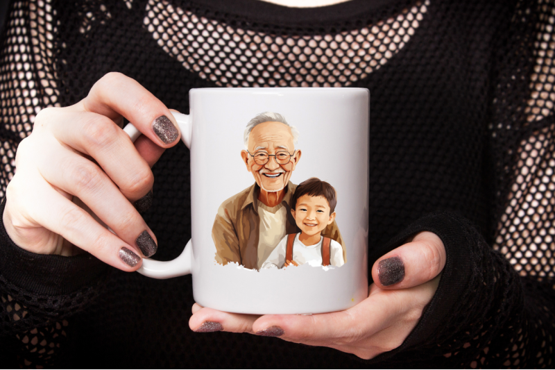 asian-grandpa-and-grandkids-sublimation