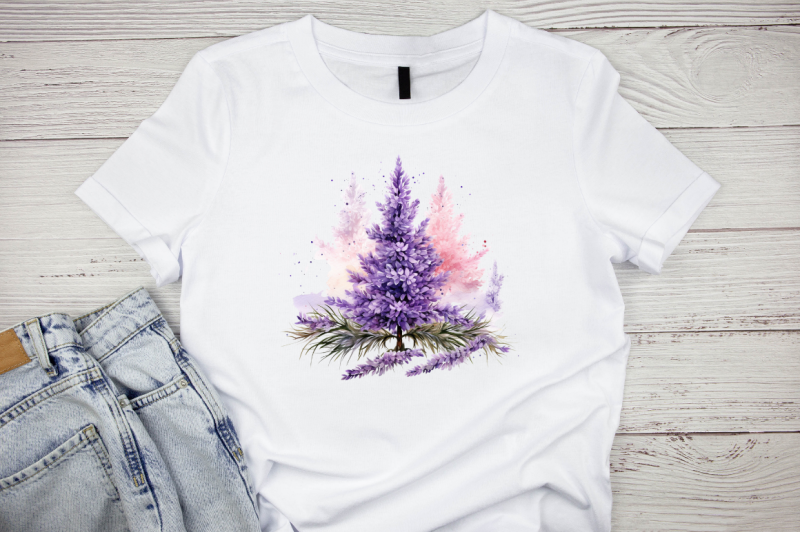 lavender-and-christmas-tree-sublimation