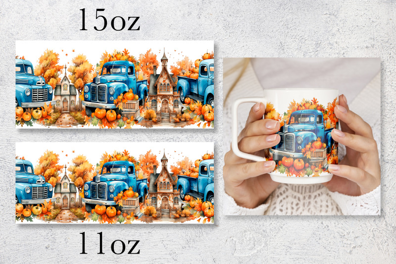 fall-mug-wrap-design-pumpkin-truck-mug-sublimation-png