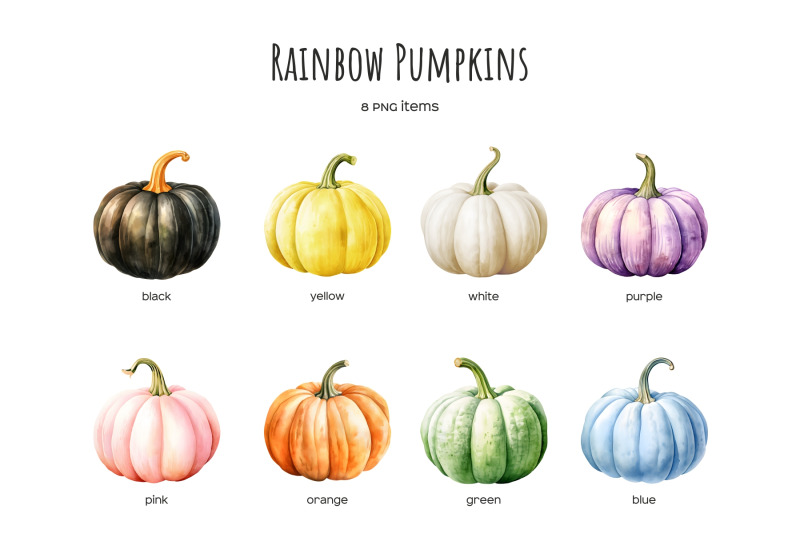 watercolor-rainbow-pumpkin-clipart-colorful-halloween-pumpkin-pink-amp-blue-pumpkin-halloween-illustration-watercolor-thanksgiving-clipart