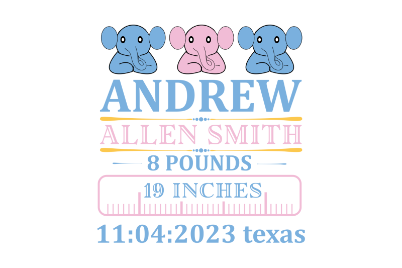 elephant-birth-announcement-svg-bundle