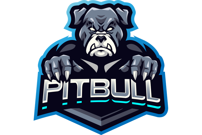 pitbull-esport-mascot-logo-design