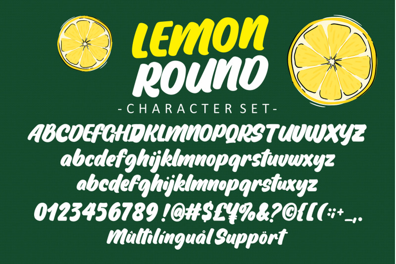 lemon-round-tropical-bold-display-font