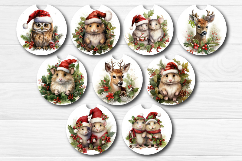 car-coaster-christmas-sublimation-bundle-round-coaster-sublimation