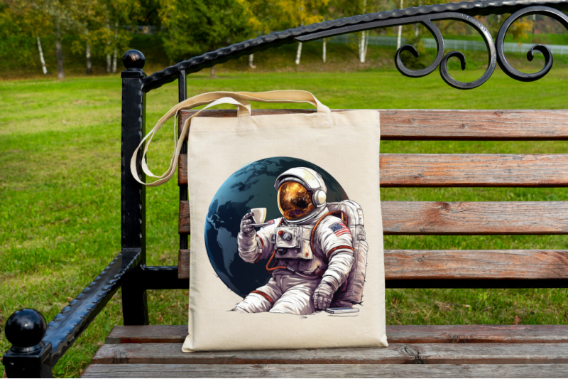 astronaut-drinking-coffee-clipart-bundle