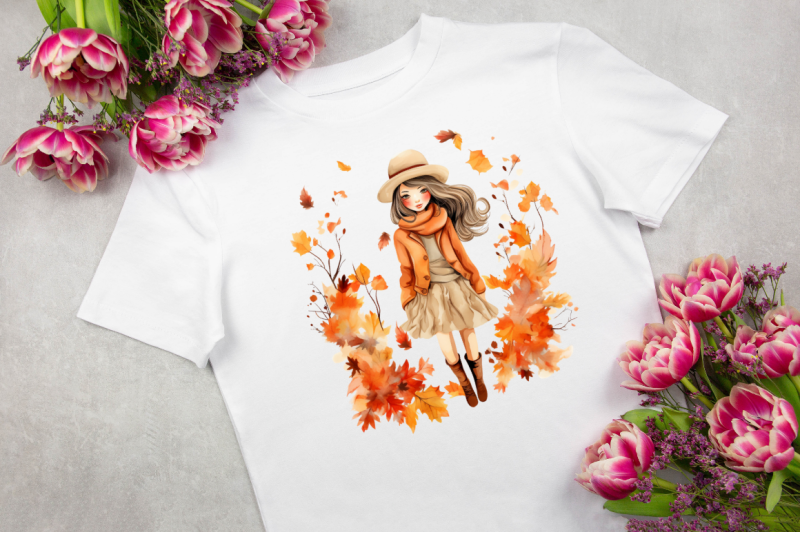 autumn-fashion-girl-sublimation-clipart-bundle