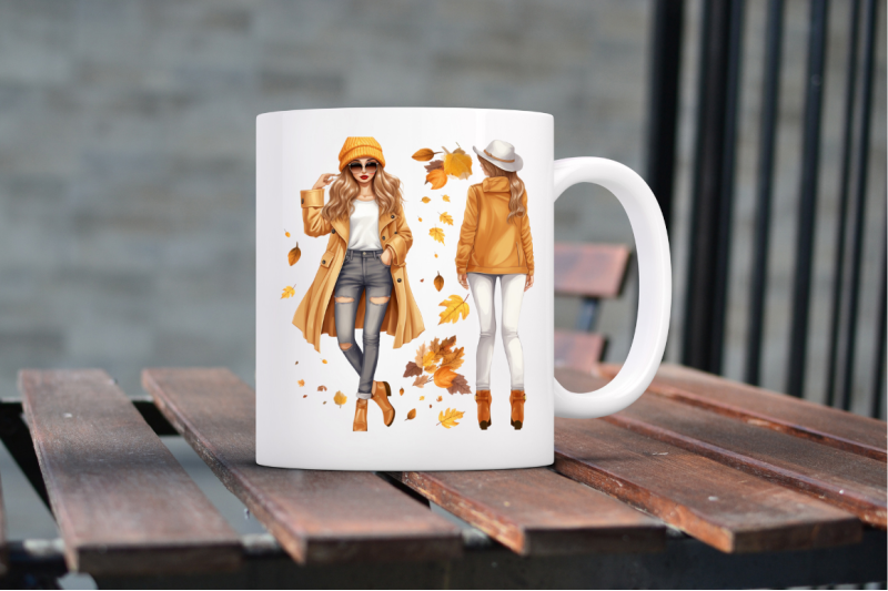 autumn-fashion-girl-sublimation-clipart-bundle