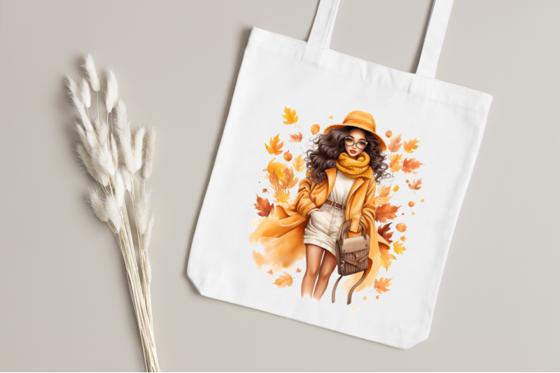 autumn-fashion-girl-sublimation-clipart-bundle