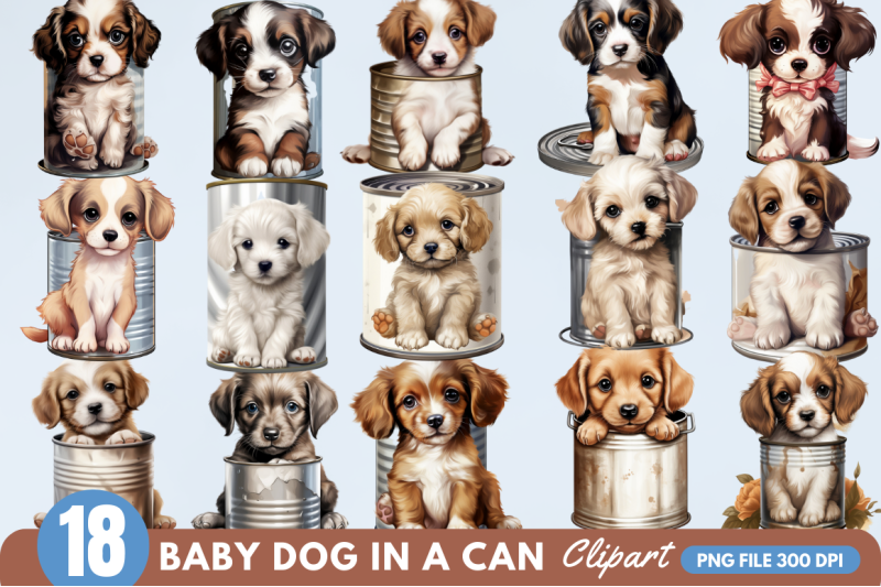 baby-dog-in-a-can-sublimation-clipart-bundle