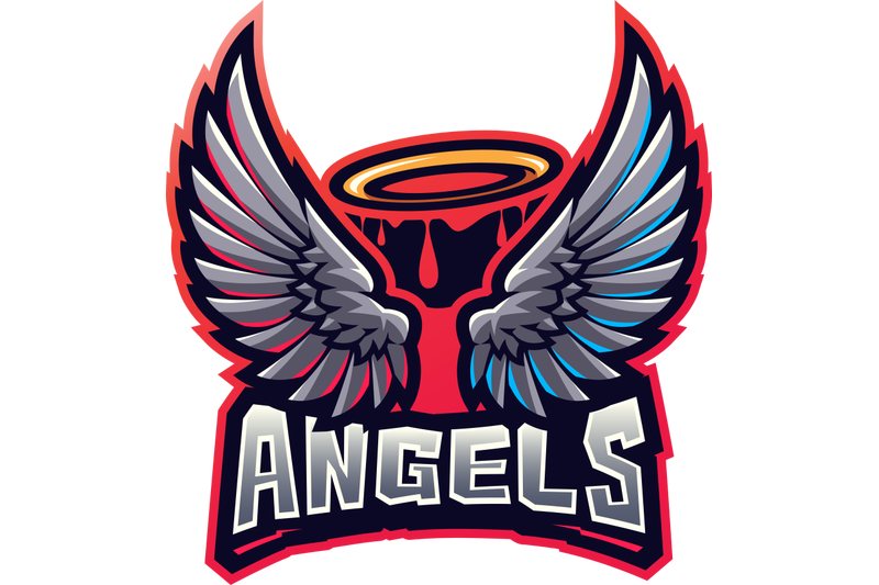 angel-wings-esport-mascot-logo-design