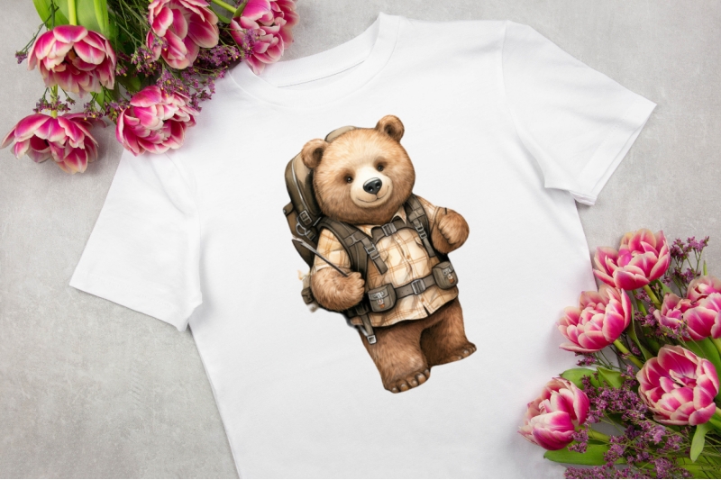 bear-adventures-sublimation-clipart-bundle