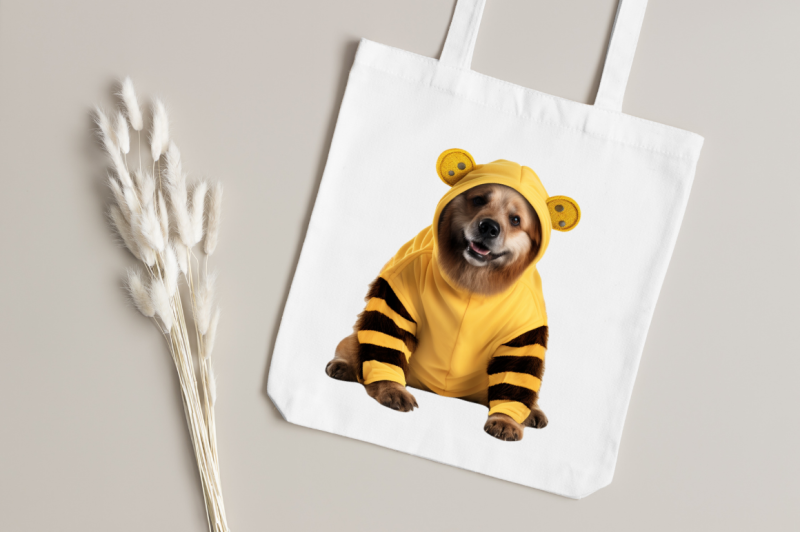 bear-in-bee-costume-subimation-clipart-bundle