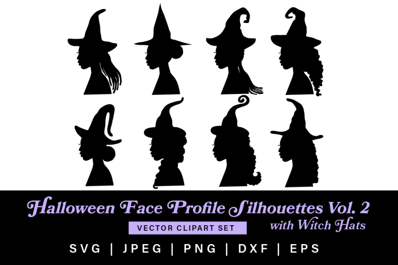 halloween-black-girl-witch-silhouette-afro-black-woman-face-profile