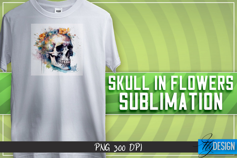 skull-in-flowers-sublimation-t-shirt-design-happy-design