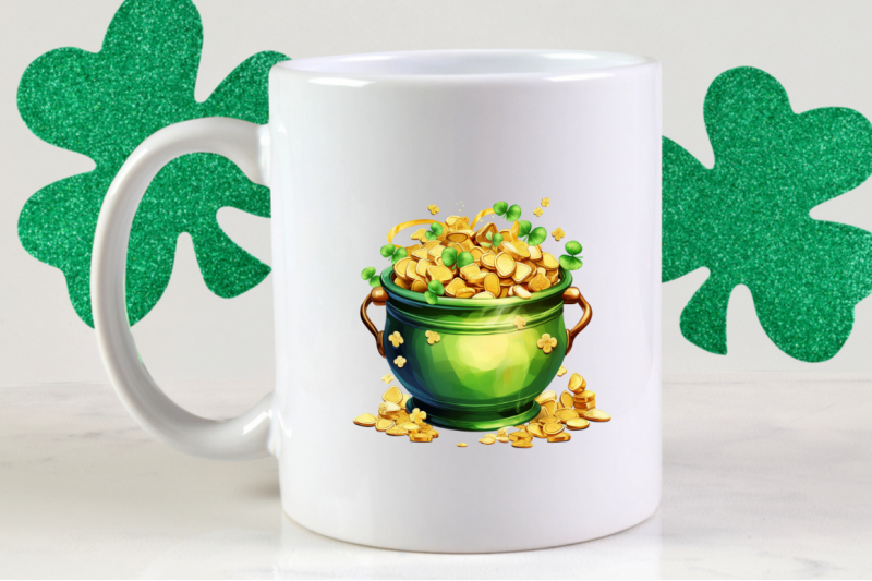 cute-pot-of-gold-st-patricks-day-clipart-bundle