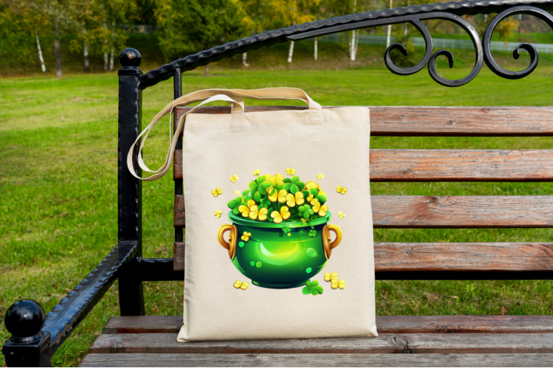 cute-pot-of-gold-st-patricks-day-clipart-bundle