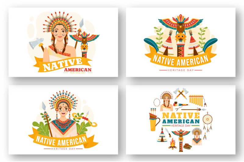 12-native-american-heritage-month-day-illustration