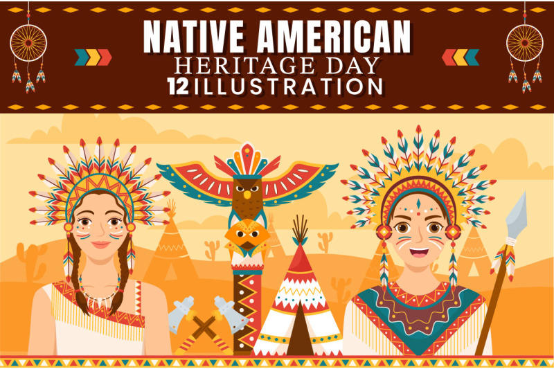 12-native-american-heritage-month-day-illustration